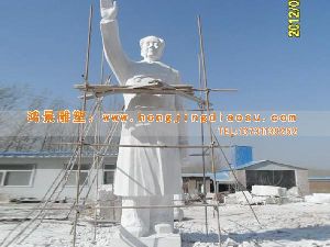毛澤東雕塑揮手站像,毛澤東揮手像,毛澤東雕塑像